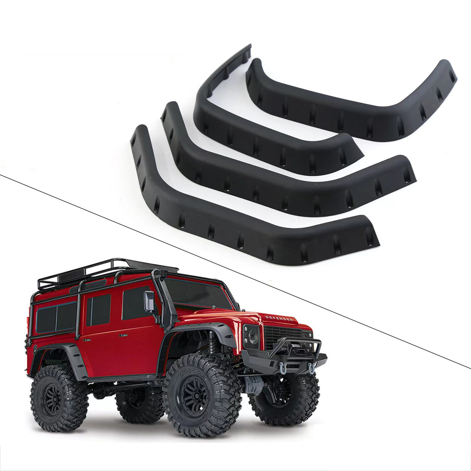 Body Shell Rc - Guardabarros de barro para coche teledirigido,
