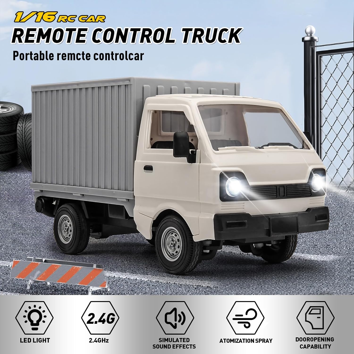 Rc Drift Car Brushless - Camioneta RC KF21 1:16 2.4GHZ, Auto