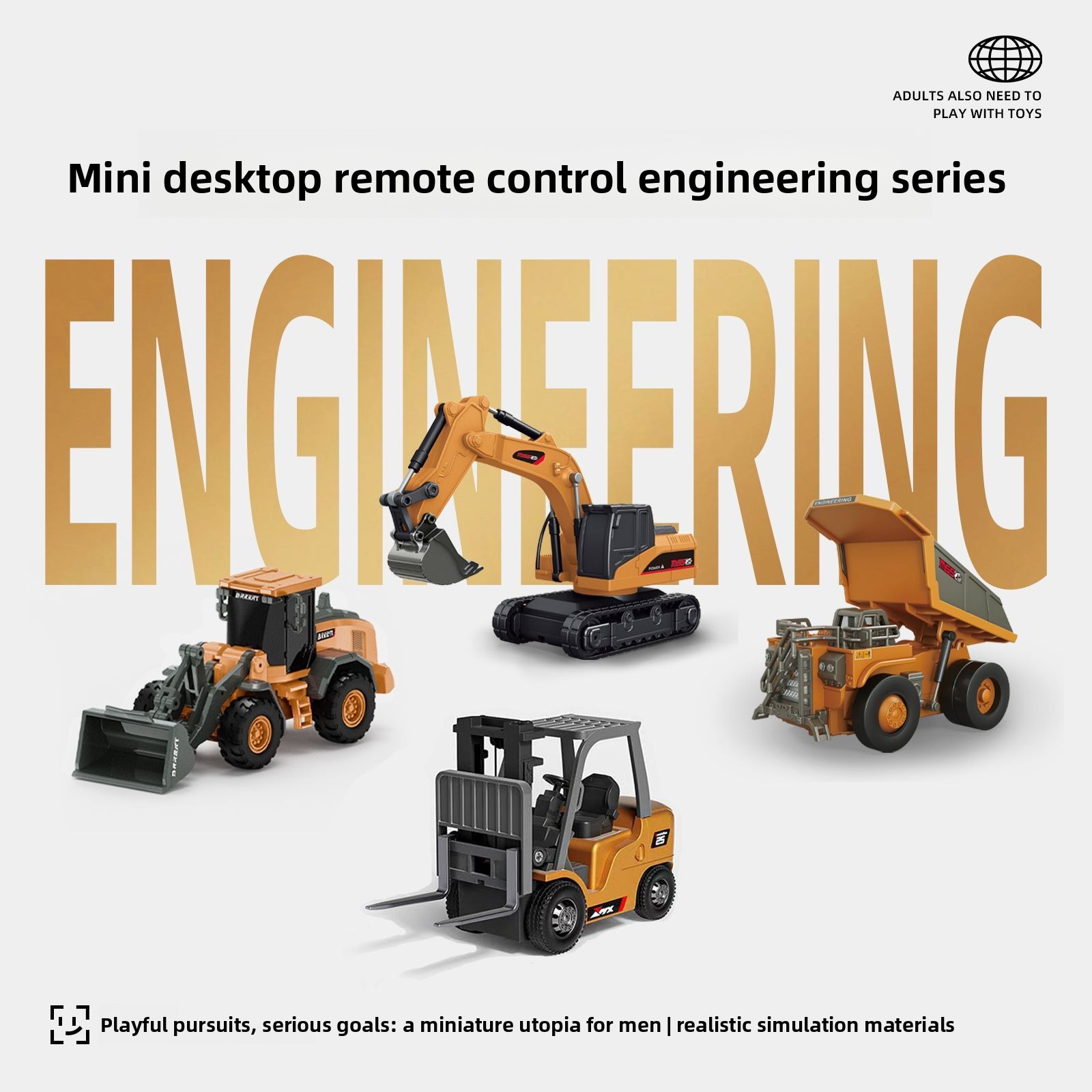 Rc Hobby Model - Set de Vehículos de Ingeniería RC