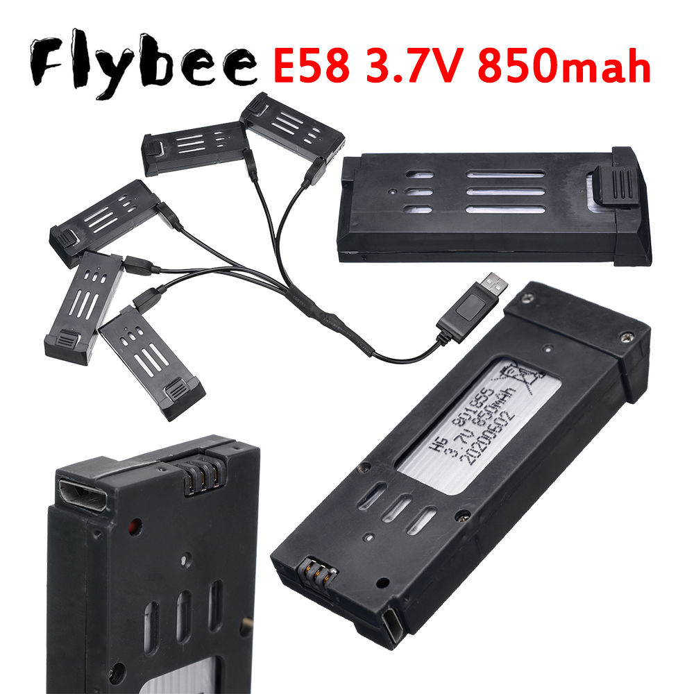 Hobby Rc Quadcopters & Multirotors - Batería de 3.7V 850mAh para Dron