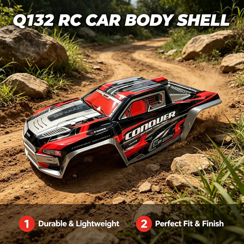 Body Shell Rc - Repuestos para coche RC Q132B -