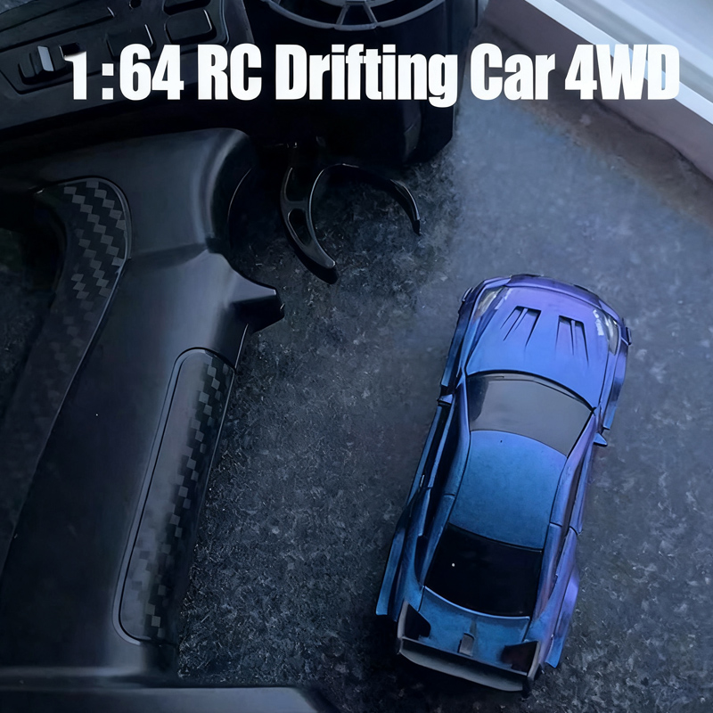 Rc Hobby Model - Mini coche de derrape RC 1:64
