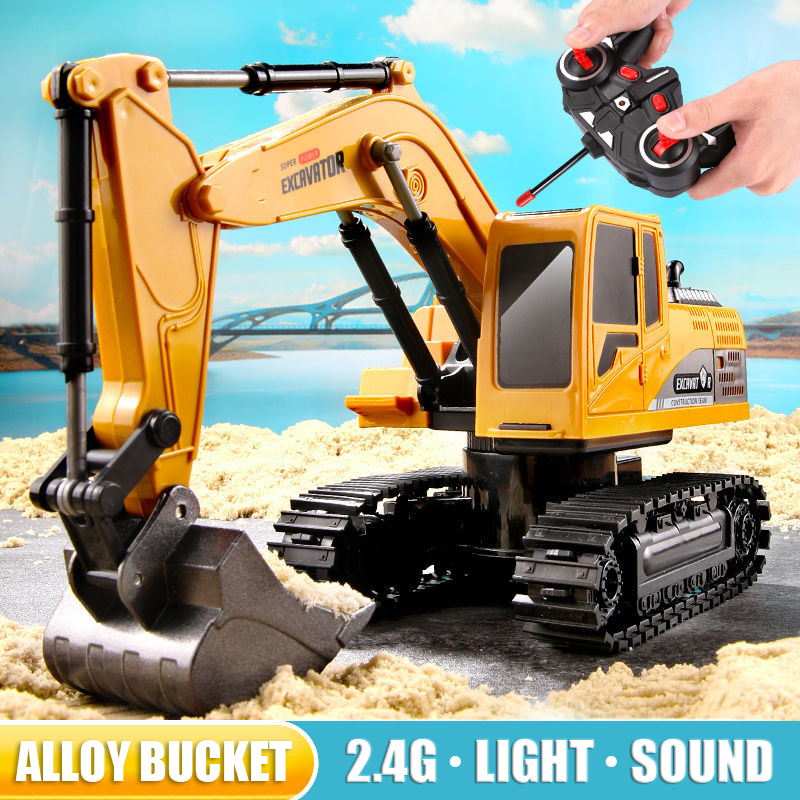 Rc Excavator Hobby - Excavadora RC de 2,4 Ghz, 6