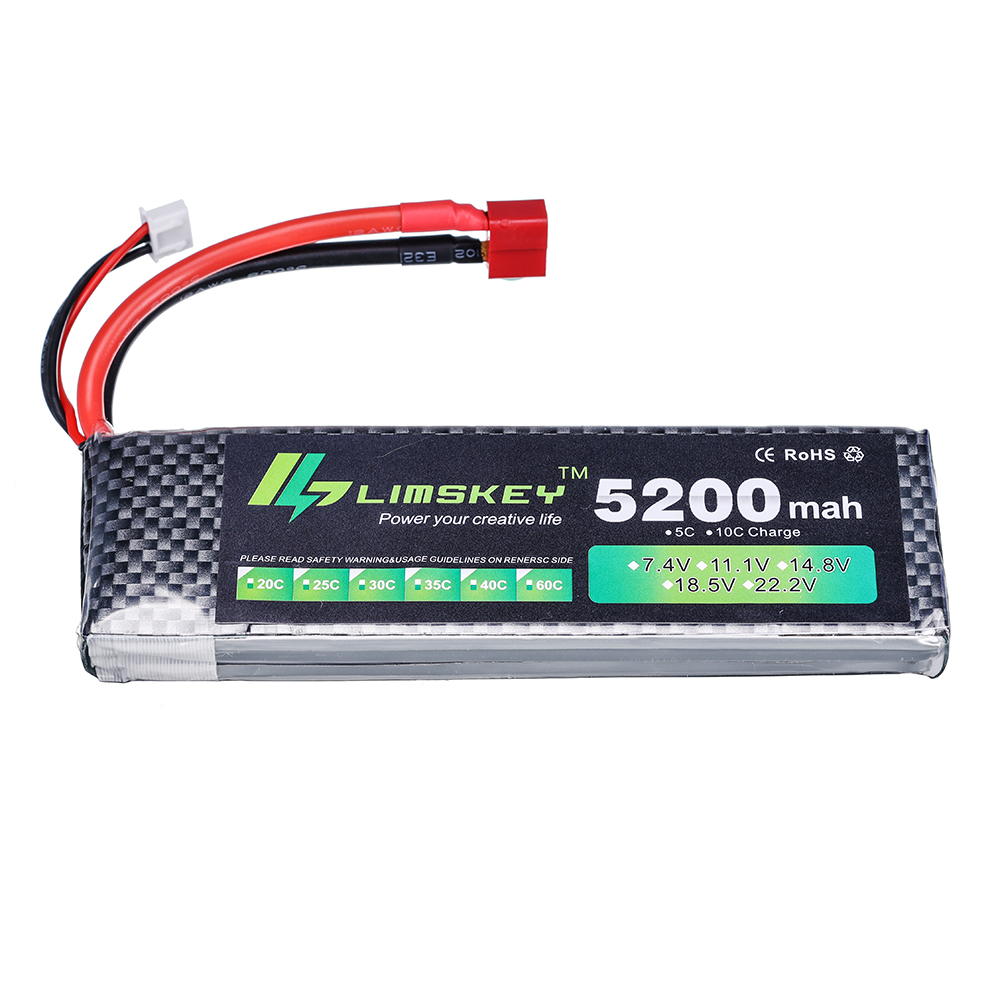 Limskey Power batería 7,4 V 52 - Hobby Rc Quadcopters & Multirotors reseña y precio