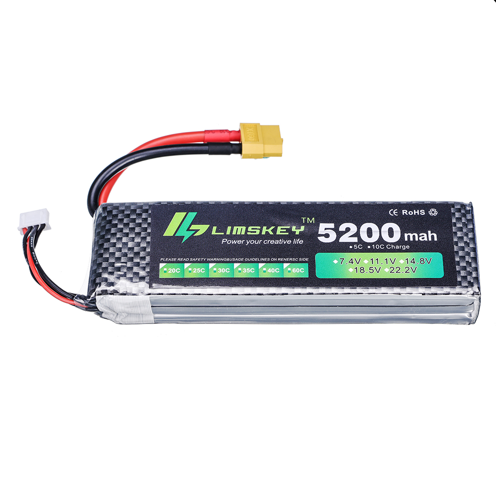 Limskey Power batería 7,4 V 52 - Hobby Rc Quadcopters & Multirotors reseña y precio