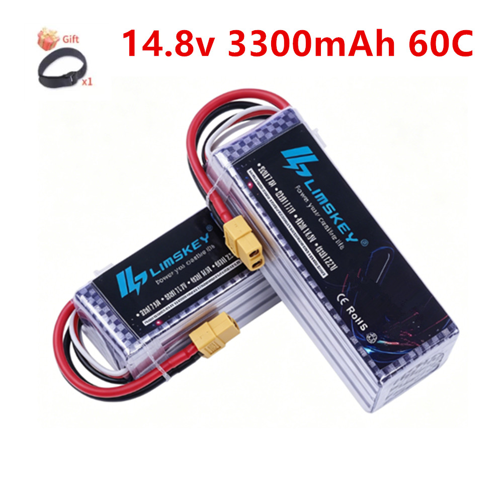 Batería LiPo 4S 14.8V 3300mAh  - Hobby Rc Quadcopters & Multirotors reseña y precio