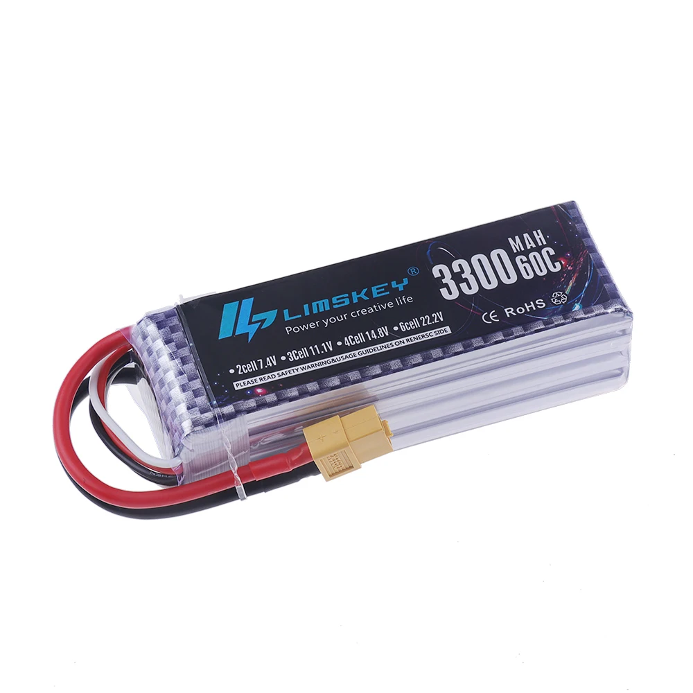 Batería LiPo 4S 14.8V 3300mAh  - Hobby Rc Quadcopters & Multirotors reseña y precio