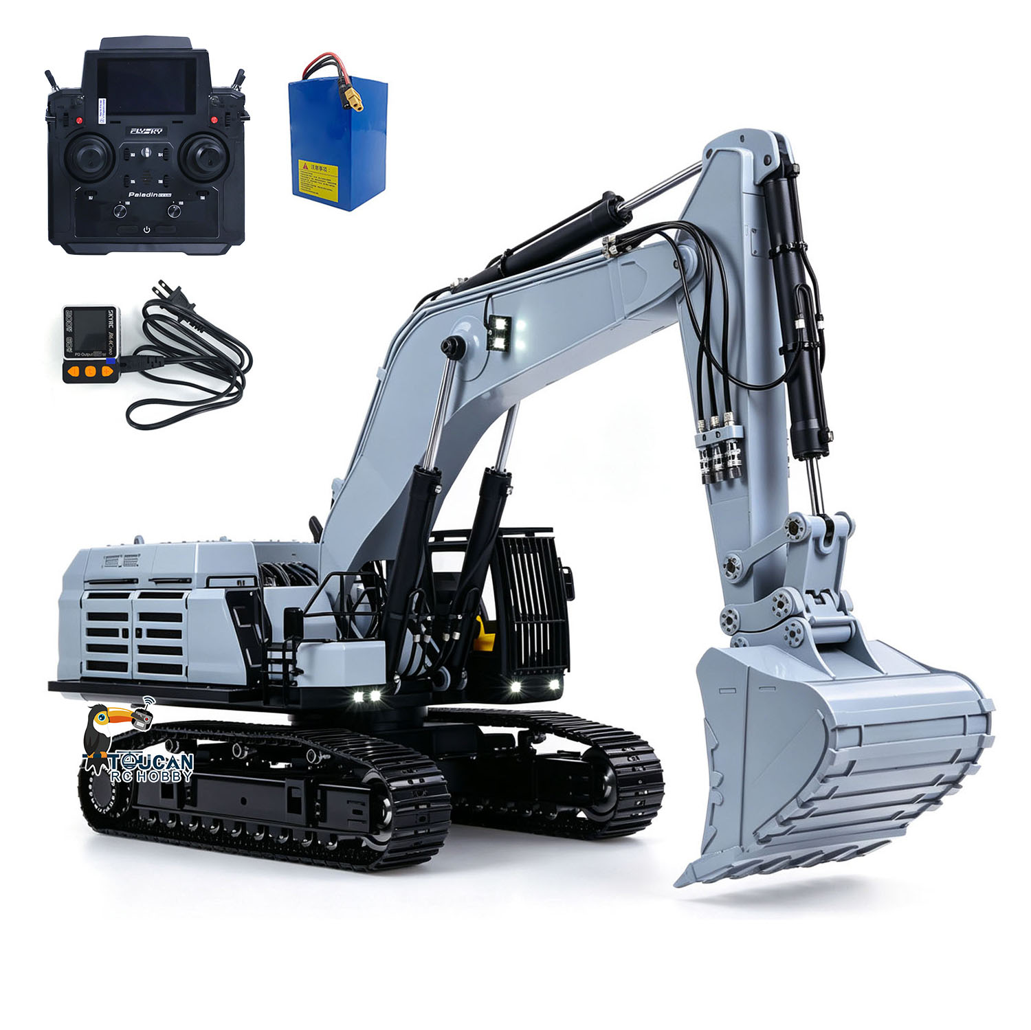 Excavadora Hidráulica RC 1/123 - Rc Excavator Hobby reseña y precio