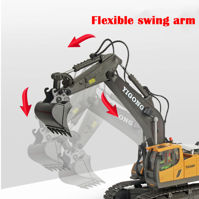 Excavadora RC Dumper Bulldozer - Rc Excavator Hobby reseña y precio