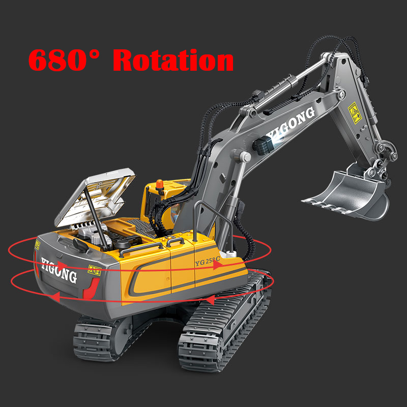 Excavadora RC Dumper Bulldozer - Rc Excavator Hobby reseña y precio