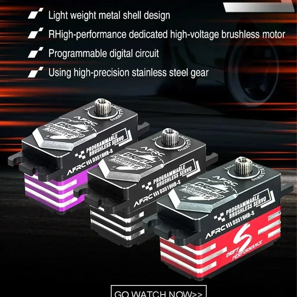 Servo D3519HB-S de Bajo Perfil - Rc Drift Car Brushless reseña y precio