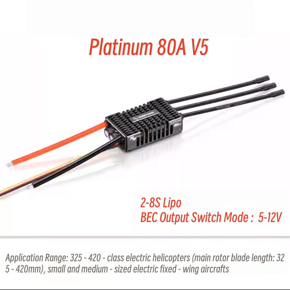 FATJAY Hobbywing Platinum 80A  - Rc Hobby Model reseña y precio