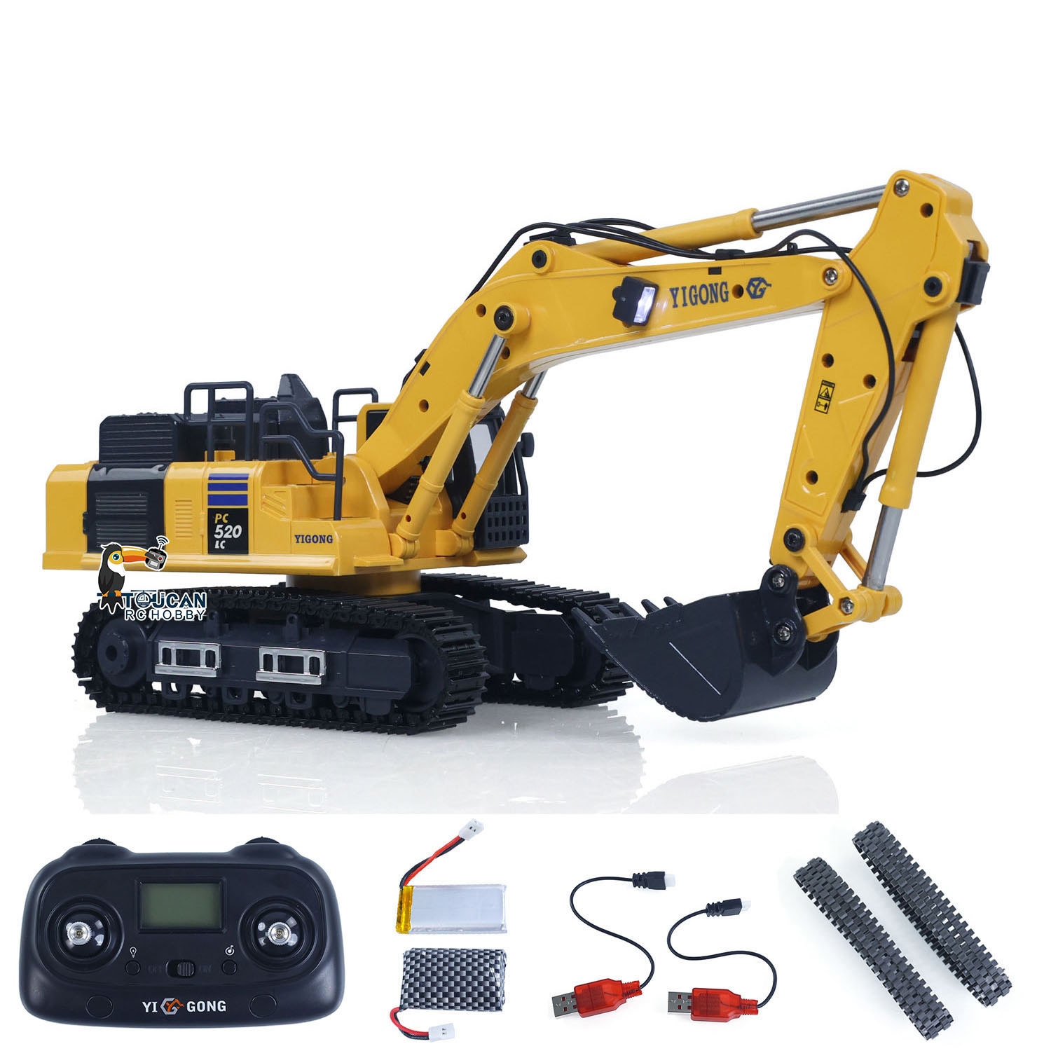 Mini Excavadora RC 1/50 PC520, - Rc Excavator Hobby reseña y precio