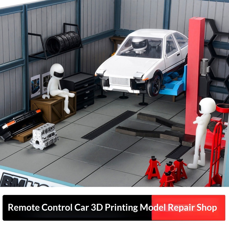 BM HOBBY - Maqueta de Taller d - Rc Hobby Workshop reseña y precio