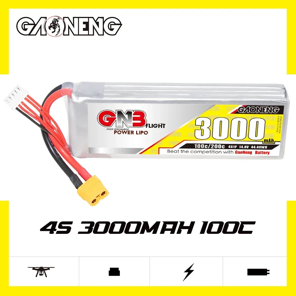 GAONENG GNB 3000mAh 4S 100C 20 - Rc Hobby Model reseña y precio