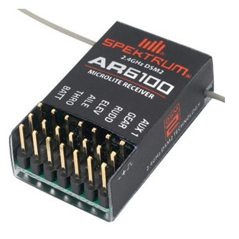 Receptor AR6100 DSM2 6CH 2,4 G - Rc Hobby Shops reseña y precio