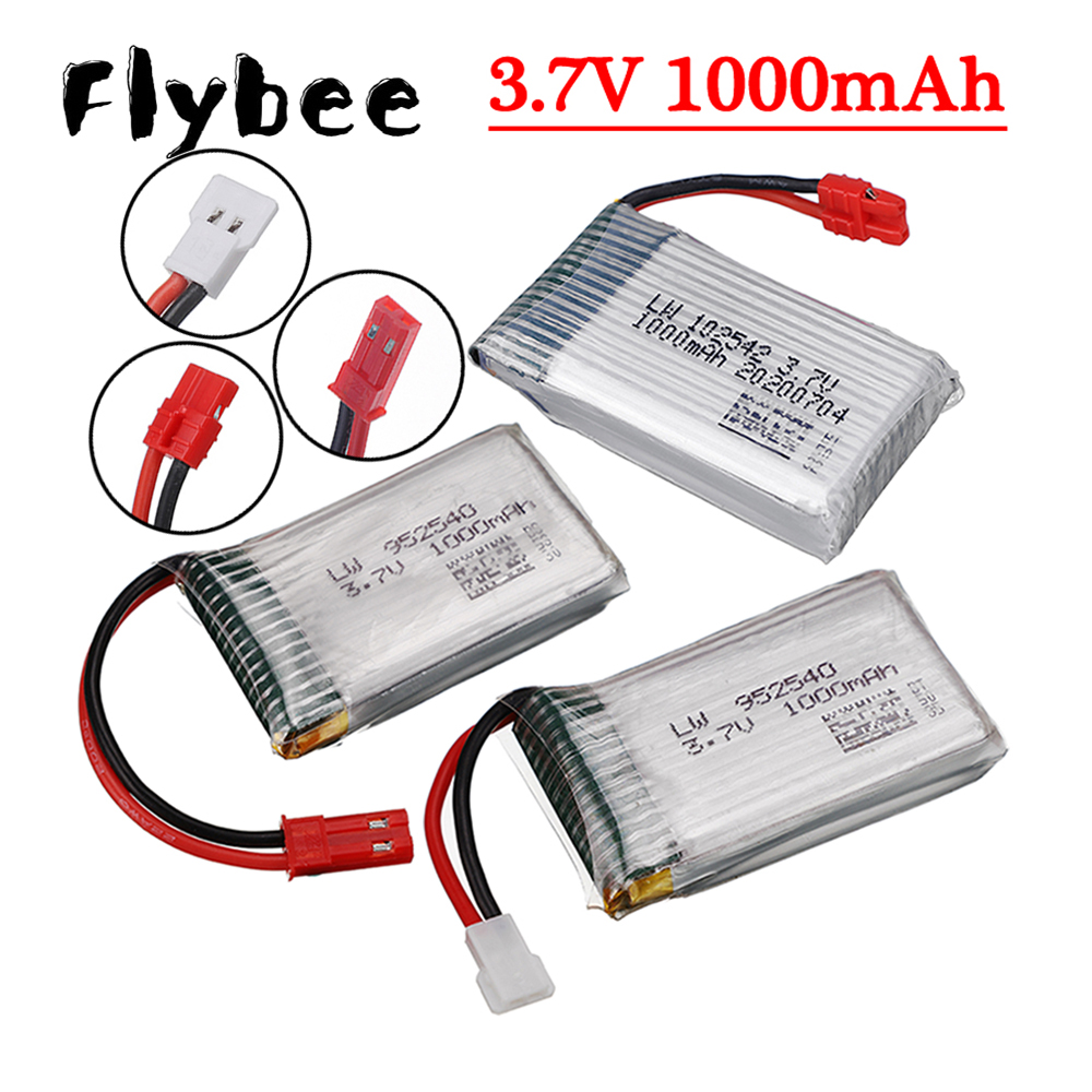 Batería Lipo de 3.7V 1000mah p - Hobby Rc Quadcopters & Multirotors reseña y precio