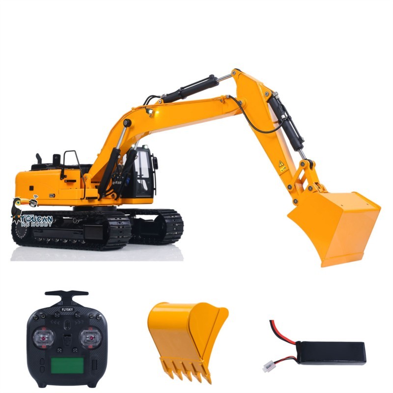 Excavadora a Control Remoto Hi - Rc Excavator Hobby reseña y precio