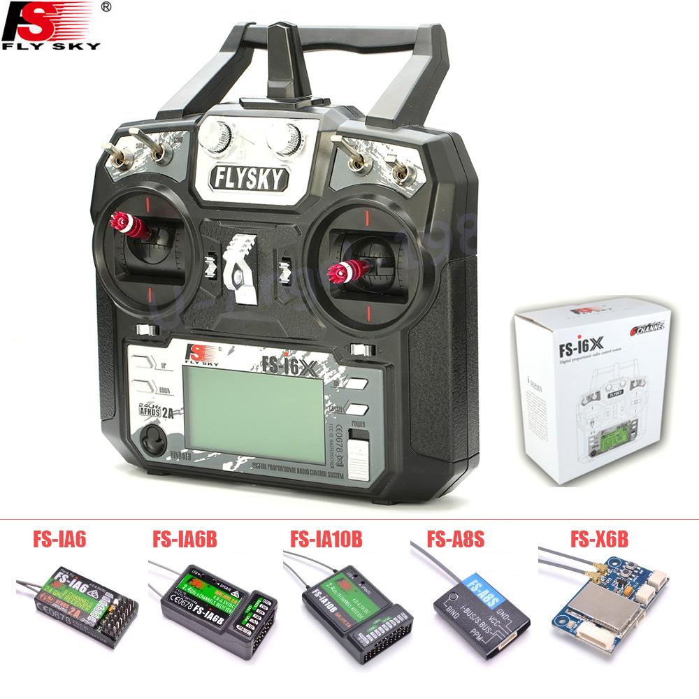 FLYSKY FS-i6X FS i6X 10CH 2,4  - Rc Hobby Shops reseña y precio