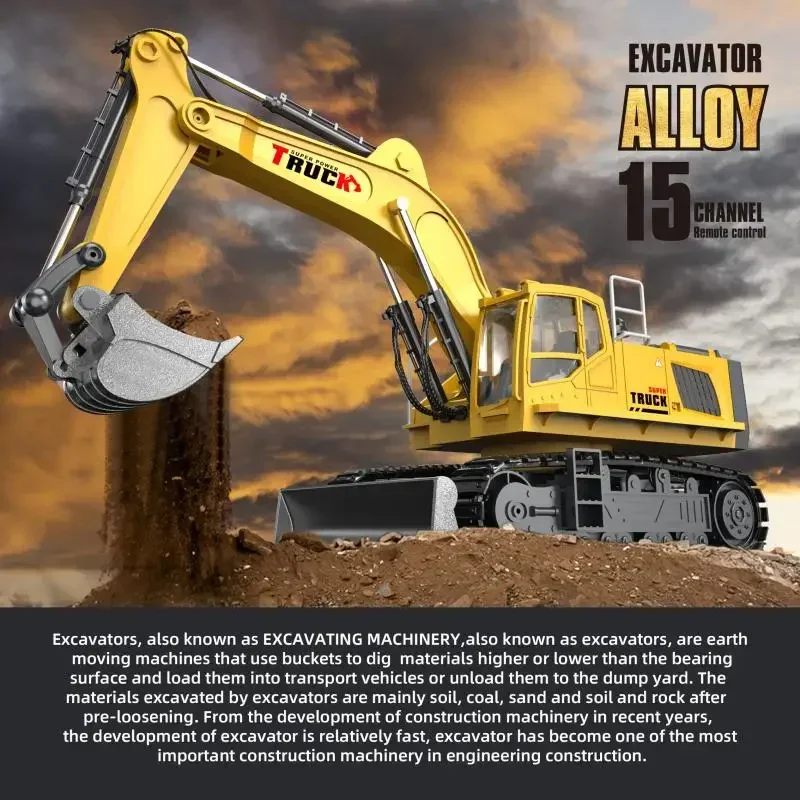 12/15/17CH Rc excavadora camió - Rc Excavator Hobby reseña y precio