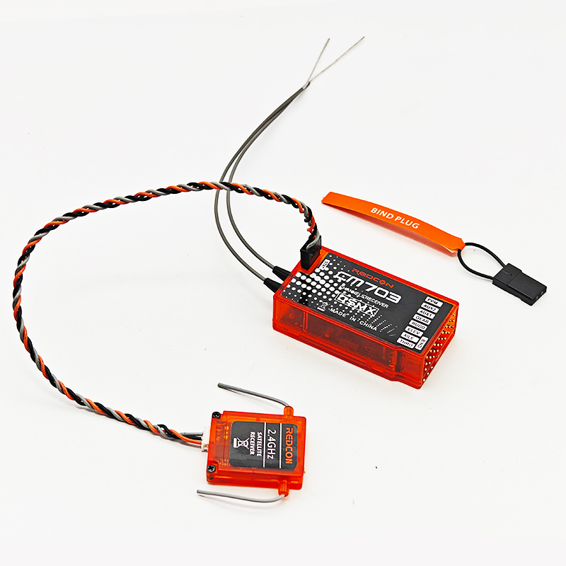 Receptor RX CM703 de 7 canales - Rc Hobby Shops reseña y precio