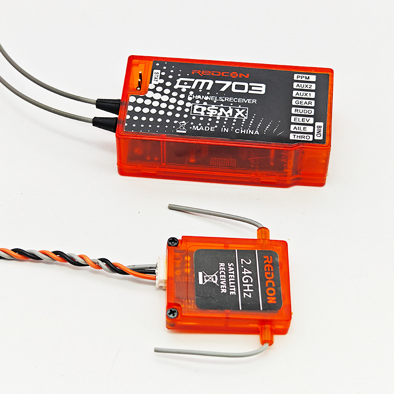 Receptor RX CM703 de 7 canales - Rc Hobby Shops reseña y precio