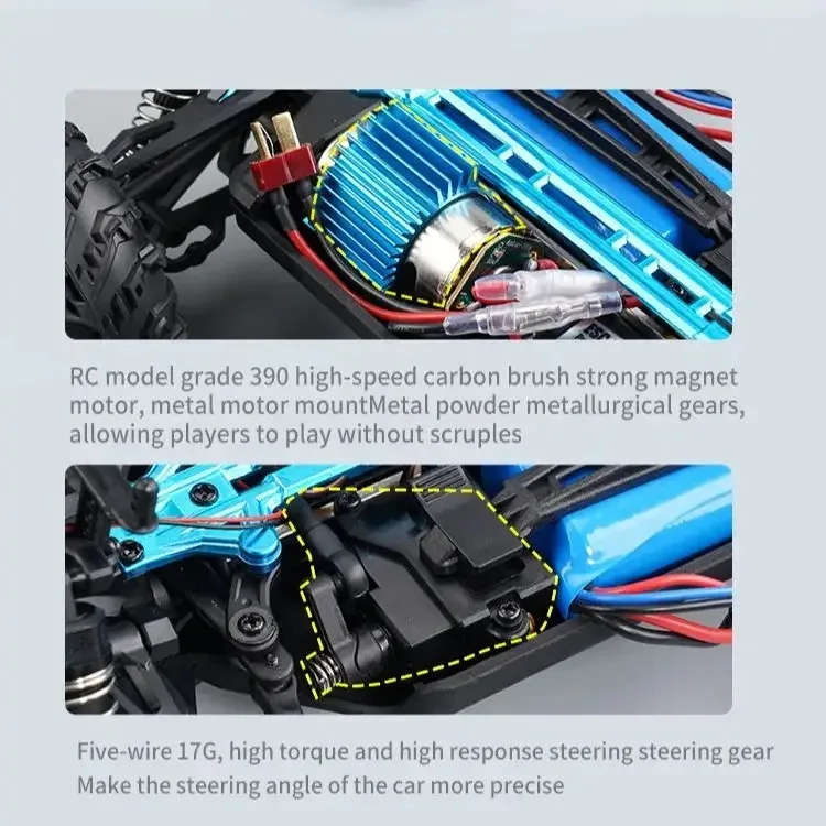 MJX 1/16 2.4G 4WD RC Monster T - Rc Hobby Line reseña y precio