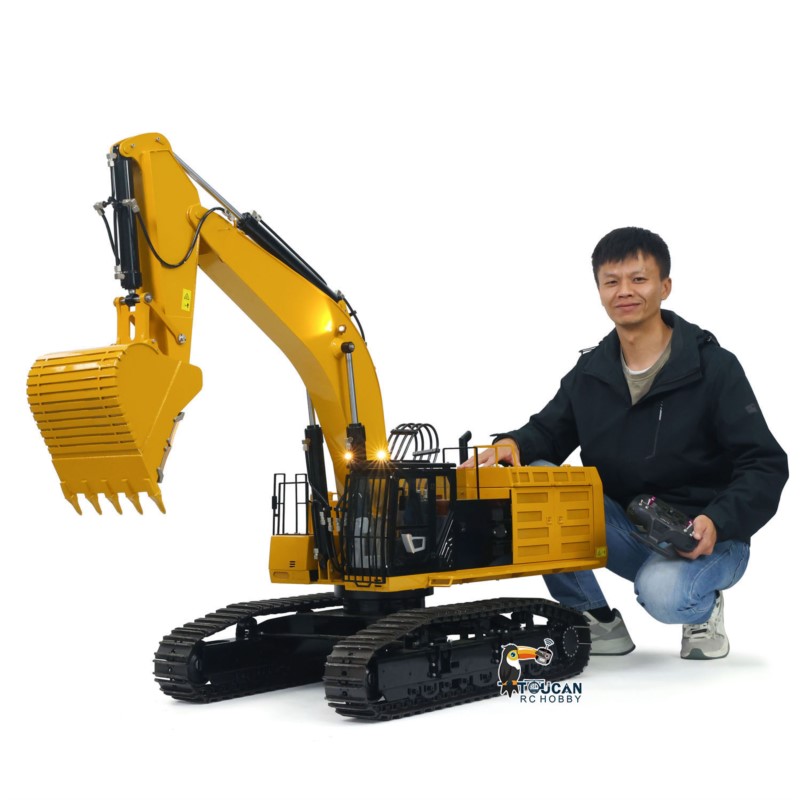 Excavadora Hidráulica de Metal - Rc Excavator Hobby reseña y precio