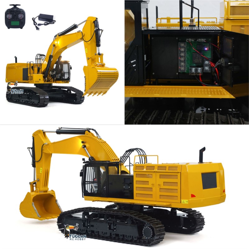Excavadora Hidráulica de Metal - Rc Excavator Hobby reseña y precio