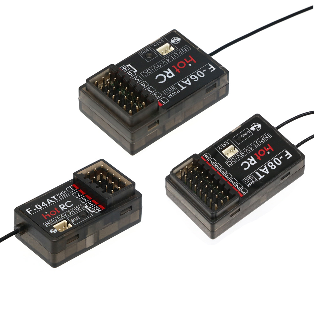 HOTRC 2,4 Ghz F-04A F-06A F-08 - Rc Hobby Shops reseña y precio